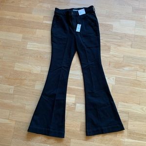 NWT Express High Rise Flare jeans Sz 4 S black